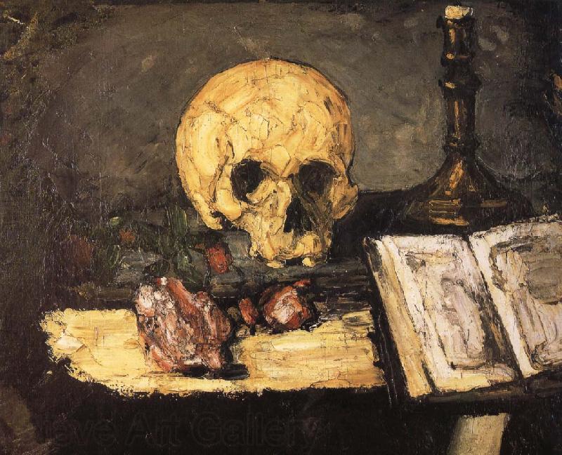 Paul Cezanne bones and candlestick